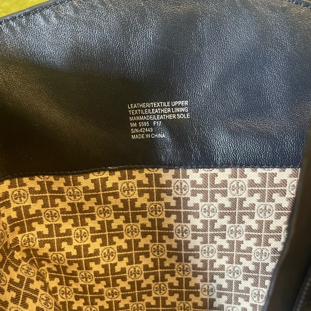 Tory Burch Brown and Black Patterned Boots - Picture 4 of 6